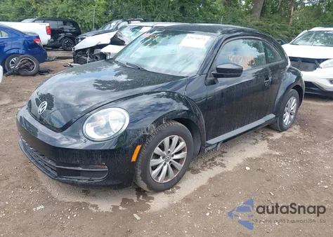 2014 Volkswagen Beetle 2.5L Entry from USA, damaged, VIN 3VWFP7AT9EM620578